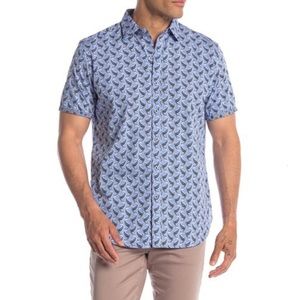 Robert Graham Dulohery Paisley Print Short Sleeve